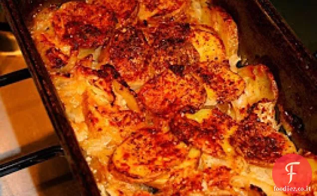 Gratin di patate e cavoli