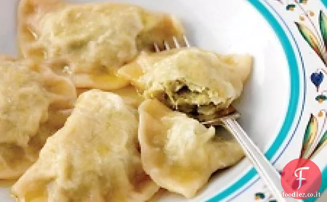 Pierogi Con Ripieno di Cavolo e Burro Chiarificato