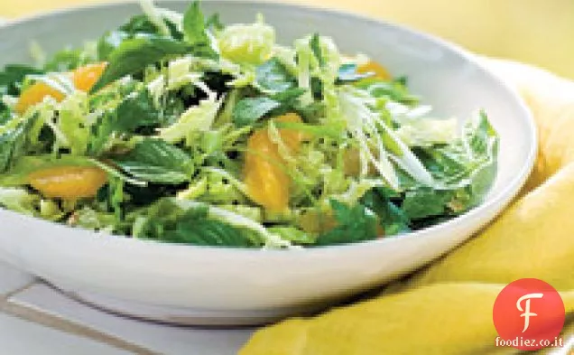 Cavolo-e-erbe Slaw con arance