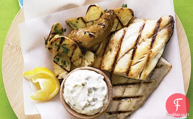 Pesce alla griglia e