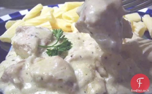 Pollo alla crema di formaggio