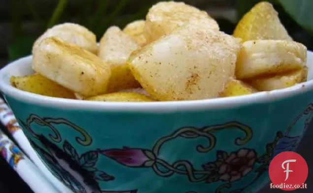 Una porzione di insalata di frutta asiatica