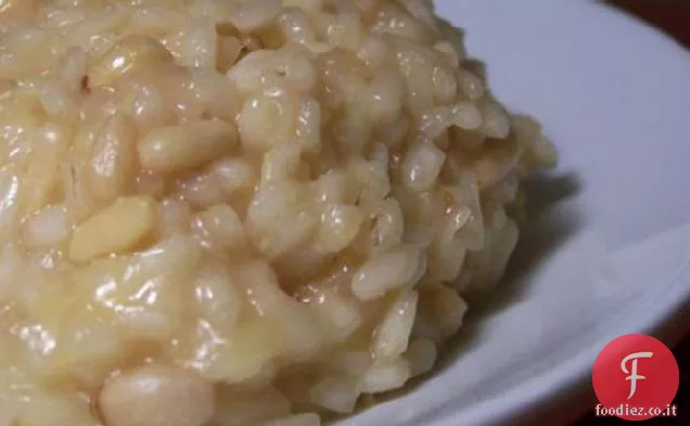 Risotto cremoso e formaggio