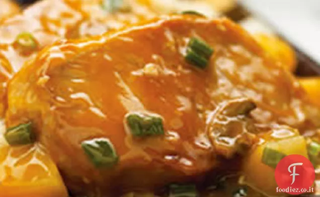 Braciole di maiale Teriyaki