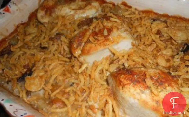 Pollo e riso cuocere