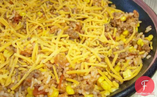 Casseruola di riso messicano