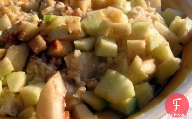 Budino di riso integrale con mele e pere (Ww Core Plus)