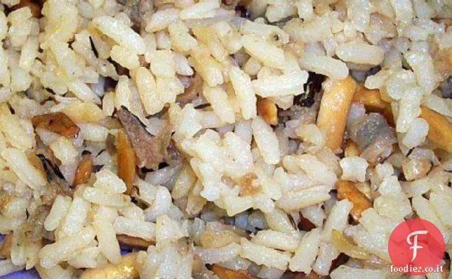 Pilaf di riso selvatico vegetariano