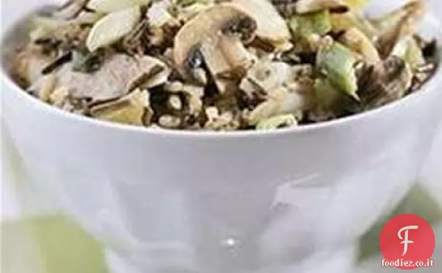 Riso selvatico ai funghi