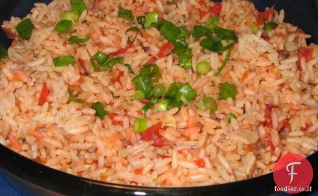 Risotto con Peperoni e Gorgonzola