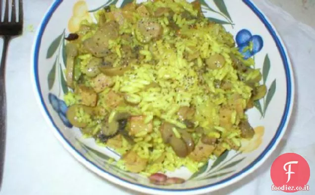 Pilaf spam al curry