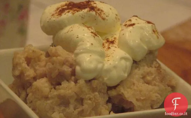 Budino di riso con cardamomo