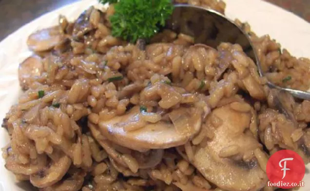 Risotto gourmet ai funghi
