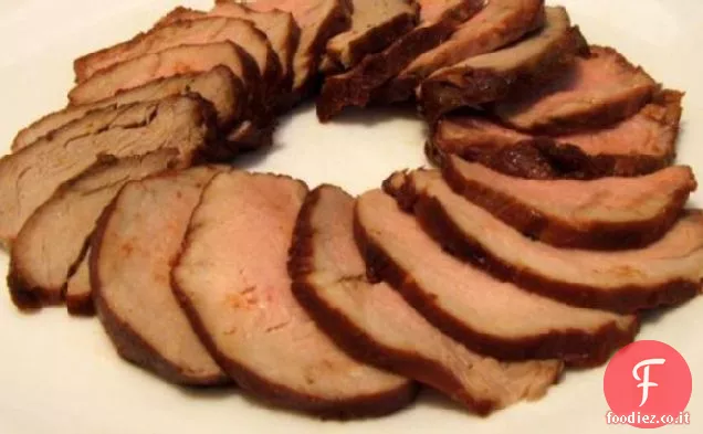 Maiale rosso arrosto Tailandese-Moo Daeng