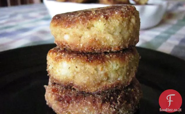 Tortini di cavolo fritto