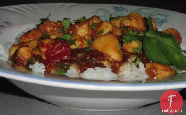 Pollo dolce e piccante