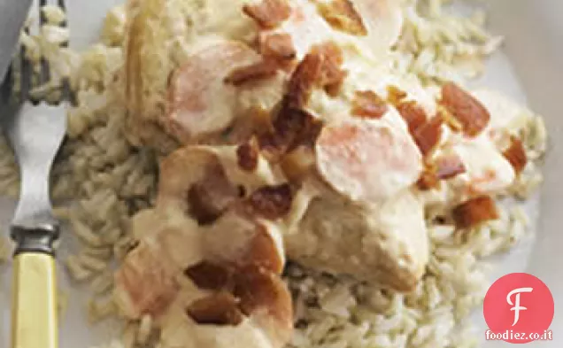 Pollo soffocato PHILLY con riso integrale