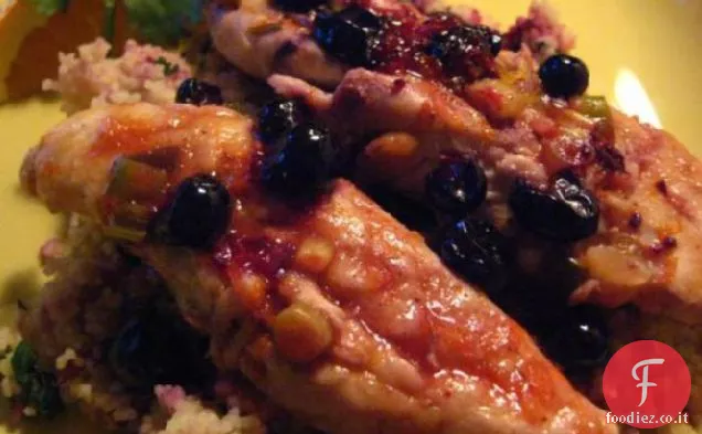 Pollo Casbah con riso Basmati infuso all'arancia