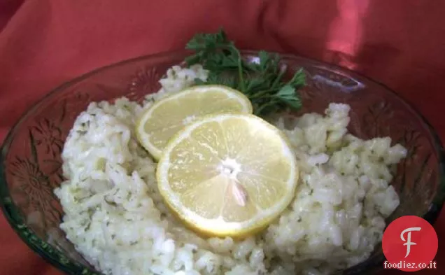 Risotto al limone