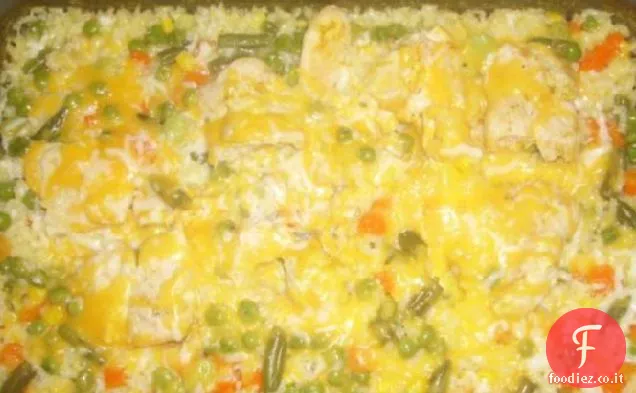 Campbells formaggio pollo & riso Casseruola
