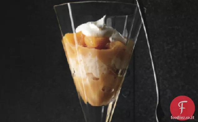 Budini di riso con Mele Gala al caramello