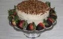 Torta di velluto rosso fiera della contea