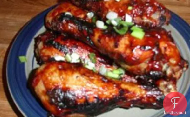 Ali di pollo al miele