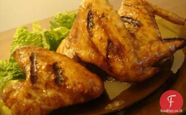 Ali di mirtillo-arancio