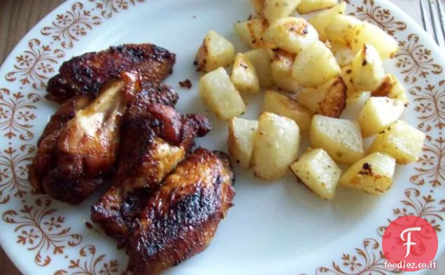 Ali di pollo al sesamo
