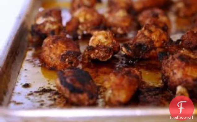 Ali di pollo hawaiane facili