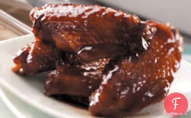 Ali di lampone smaltate