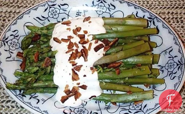 Capellini con Prosciutto e Asparagi