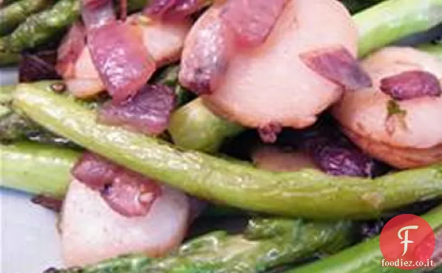 Asparagi e Castagne d'acqua