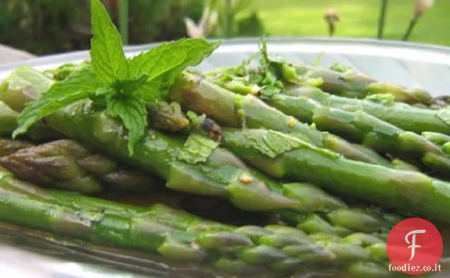 Asparagi con Limone e Menta