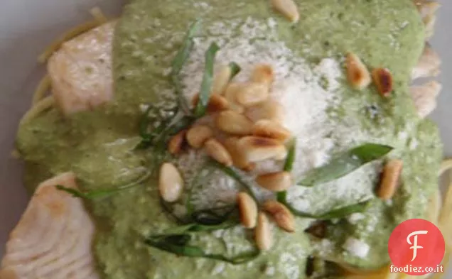 Pesce alla griglia con Pesto