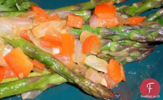 Asparagi e Peperoni Rossi