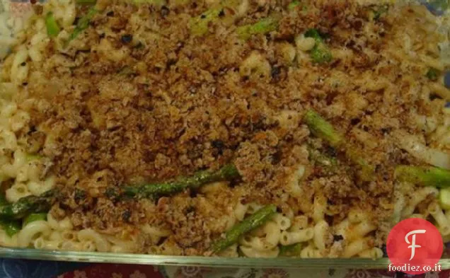 Rigatoni al Forno con Asparagi Arrostiti e su