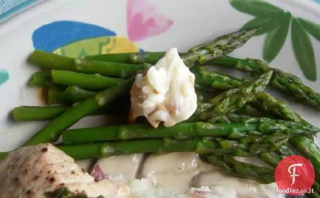 Asparagi con Burro di anacardi