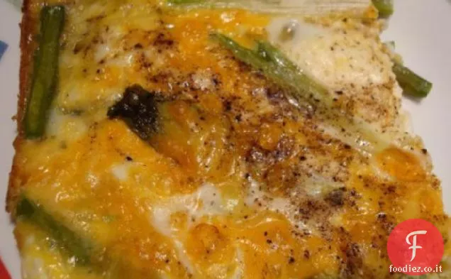 Scalogno Asparagi Uovo Cuocere