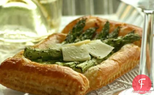 Crostate di asparagi