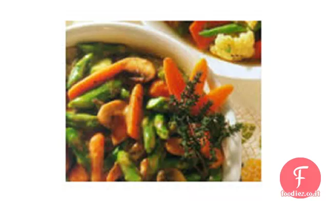 Asparagi-Topper di patate vegetali