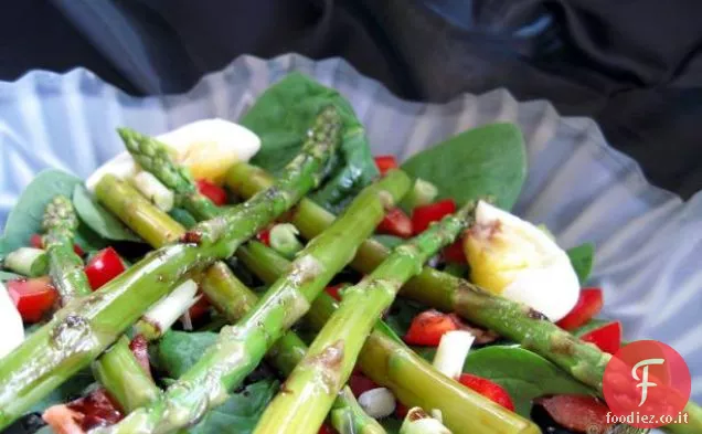 Quiche di asparagi e pomodori