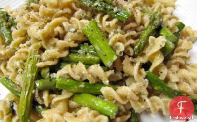 Pasta di Asparagi Arrosto con Burro all'aglio