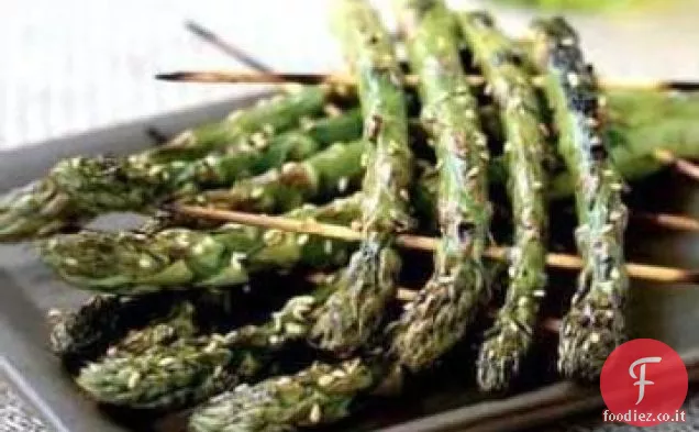 Asparagi alla Griglia con Burro di Gorgonzola