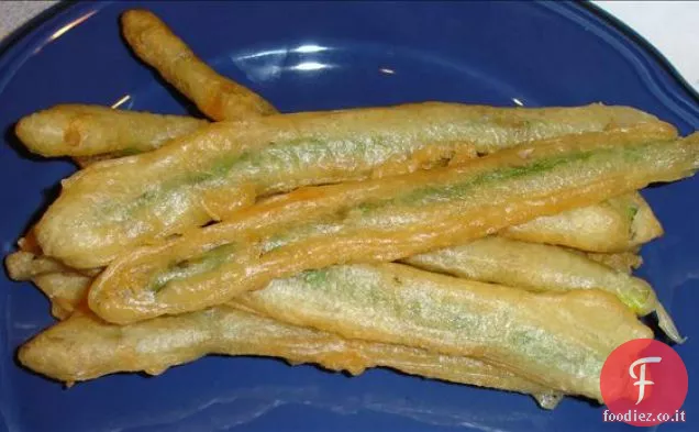 Pianeta vegetariano Asparagi Wasabi Tempura