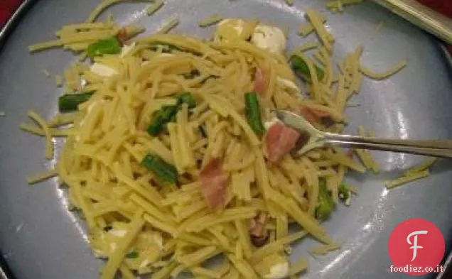 Asparagi arrostiti all'aglio con Parmigiano