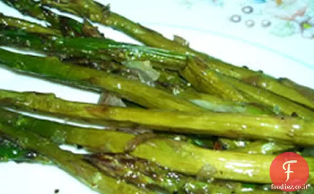 Asparagi Arrostiti con Scalogno