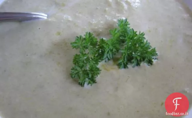 Zuppa di asparagi Parmigiano