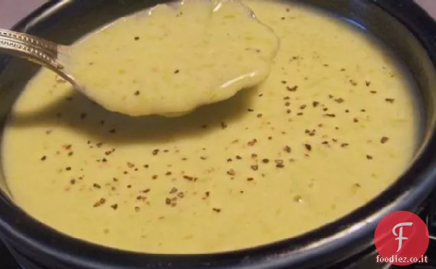 Crema di zuppa di asparagi