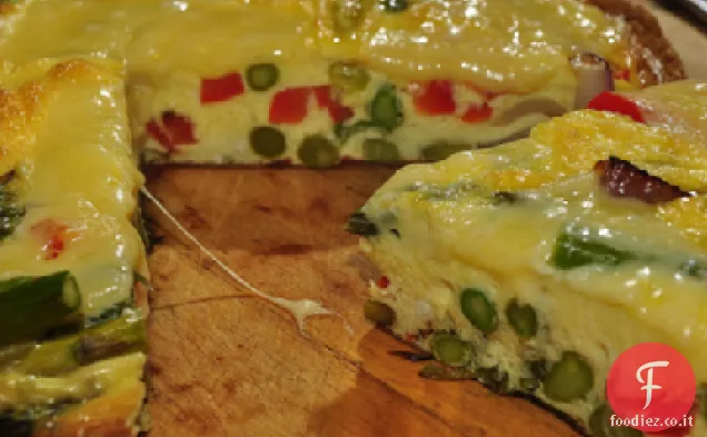 Frittata di asparagi e Pomodori secchi